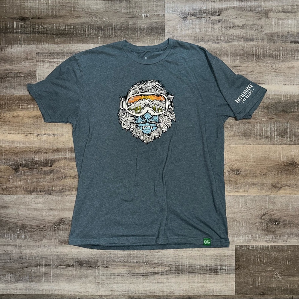 Snowboarding Men's T-Shirt - Breckenridge Colorado